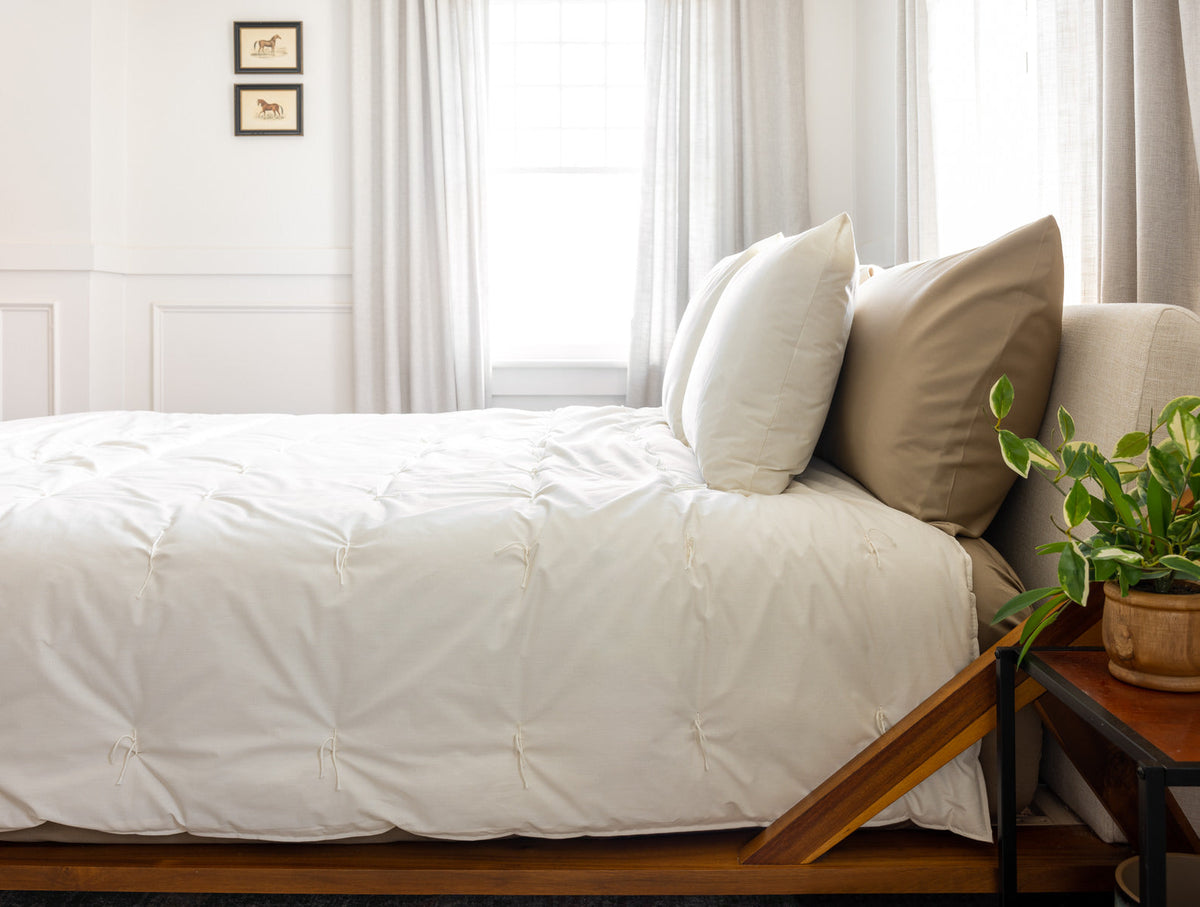 All-Season Wool Comforter + Pillow Set