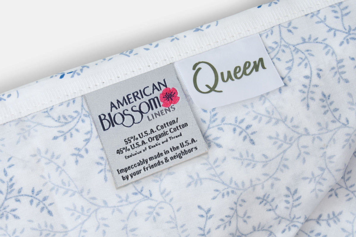 Cotton Percale Bed Sheet Set