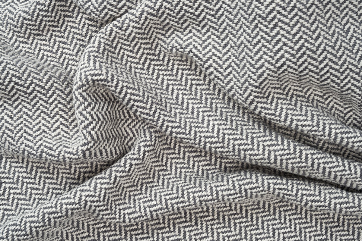 Herringbone Weave Cotton Blanket