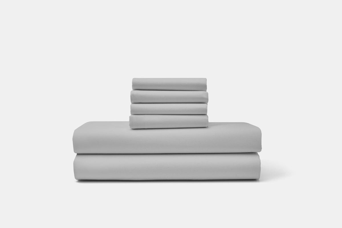Cotton Percale Bed Sheet Set